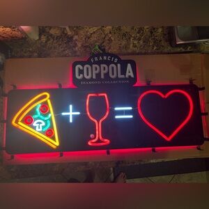 Wine LED sign